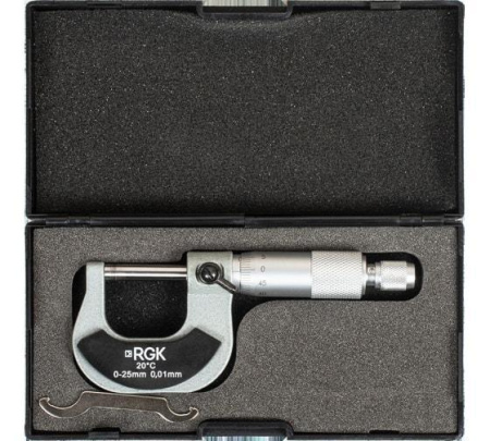 Микрометр RGK MCM-25 купить по низкой цене | МАКСПРОФИТ