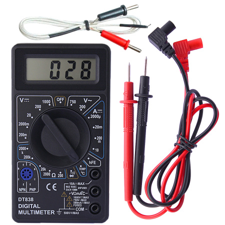 Мультиметр DT-838 купить по низкой цене | МАКСПРОФИТ