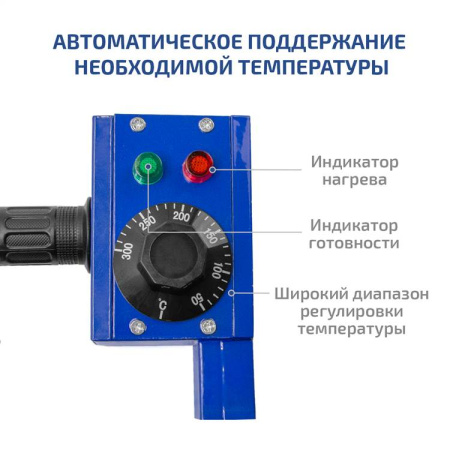 Паяльник для полипропиленовых труб МЕГЕОН 98106 купить по низкой цене | МАКСПРОФИТ
