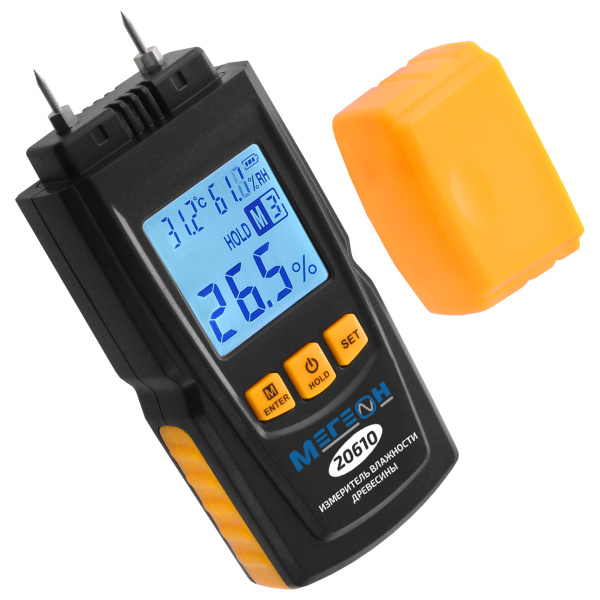 Измеритель влажности древесины МЕГЕОН 20610 купить по низкой цене | МАКСПРОФИТ