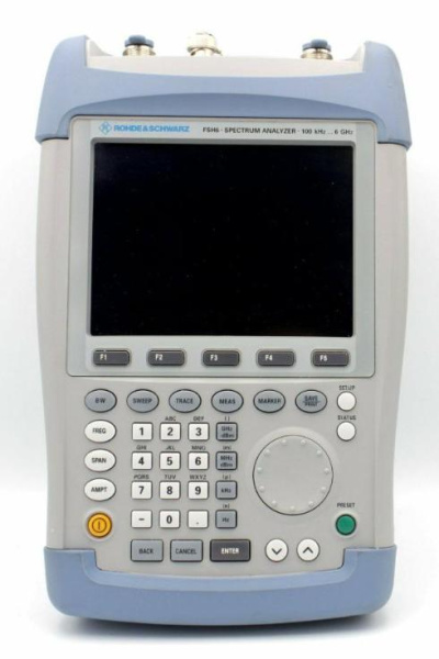 Анализатор спектра с предусилителем Rohde & Schwarz FSH6 (FSH6.26) (демонстрационный) купить по низкой цене | МАКСПРОФИТ